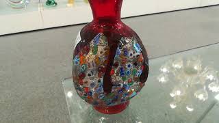 Original Murano Glass handmade Garofano Vase
