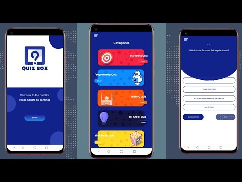 OUIZZ APP - Free Source Code AS Project