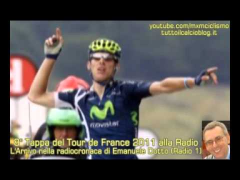 8 Tappa Tour de France 2011 alla Radio - con Emanu...