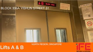 HDB Block 336A Yishun || IFE Elevator