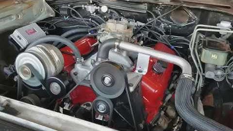 1969 396 Engine Start Thumper Comp Cams 11-600-4 open headers