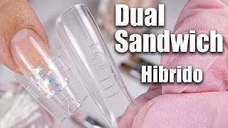 Hybrid Nails with DUAL SANDWICH Forms Cut Your Application TIME to a Minimum Born Pretty