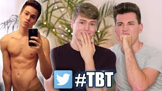 Celebrity Reacting to My Old Tweets *cringey* Profile