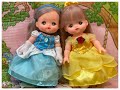 メルちゃん Mell-Chan Alice Sweet Tea Partyアリスティーパーティー with Belle / Cinderella Dress Set ベル/シンデレラのプリンセスドレス