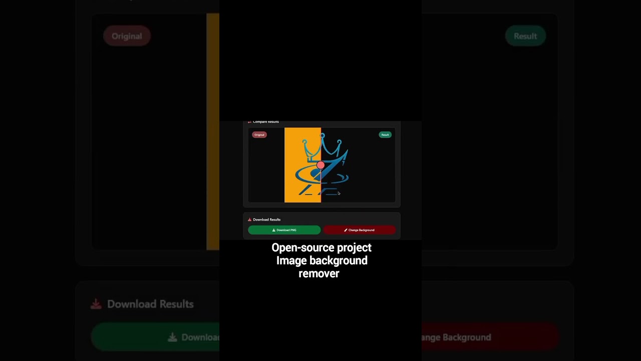 Image background remover tool 🔥 