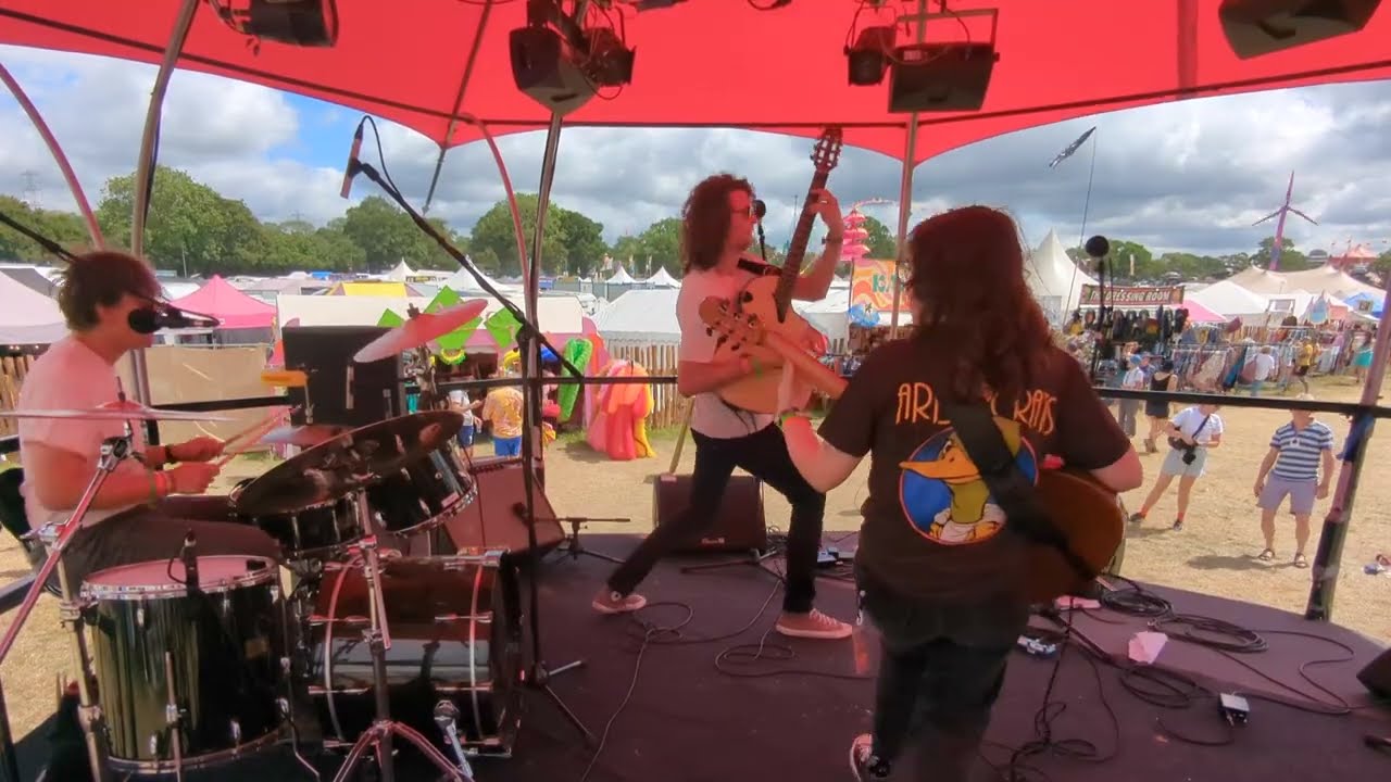 Malcura live at Glastonbury Festival - The Sunbird