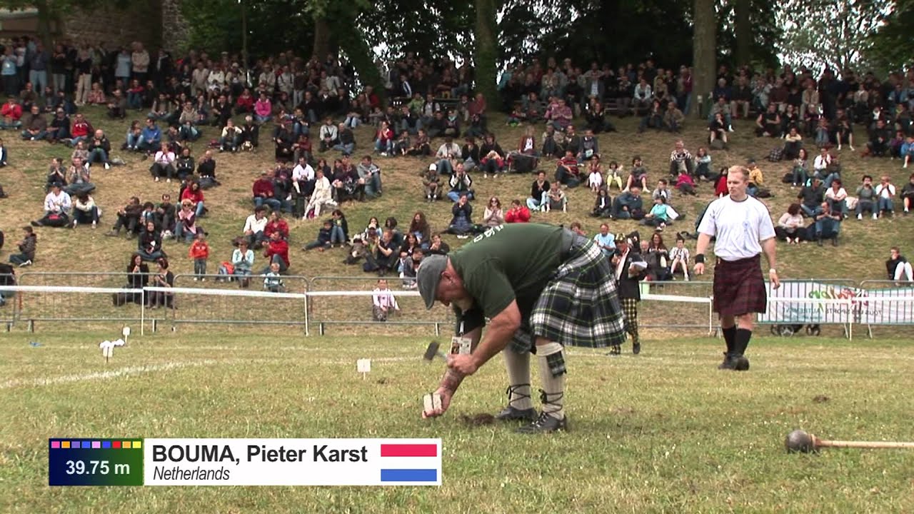 IHGF Highland Games, Bressuire 4. light hammer YouTube
