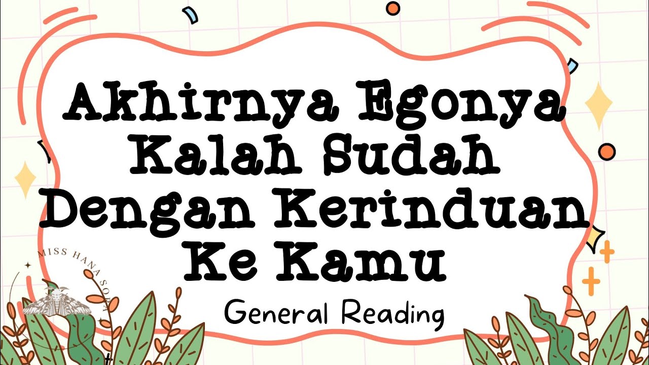 EGONYA KALAH DENGAN KERINDUAN KE KAMU