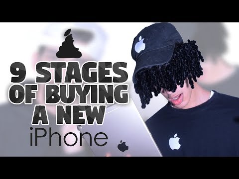 The 9 Stages of Buying a New iPhone