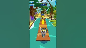 Talking Tom Hero Dash Hurricane Hank Don’t Fall for 30 seconds in One Run Funny Race Gameplay