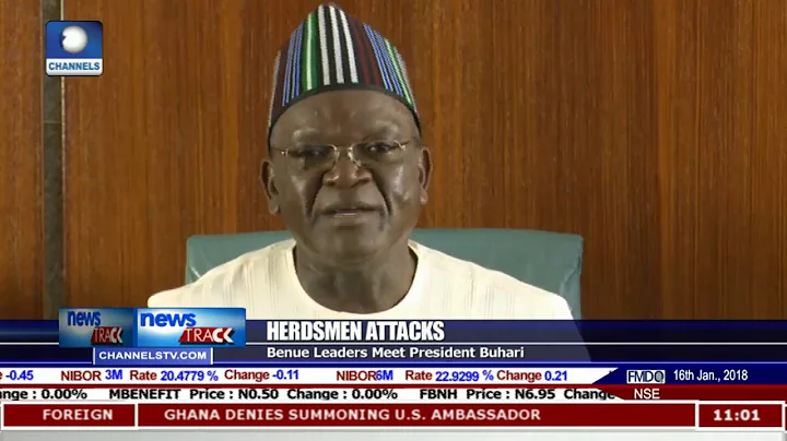 Benue Leaders Meet President Buhari