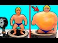 ¡EL GIGANTE STRETCH ARMSTRONG en el VACIO! MISTER MUSCULO