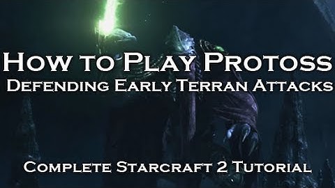 [Starcraft 2: HoTS] Protoss Tutorials - Defending Early Attacks vs Terran (PvT)