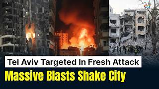Tel Aviv Under Missile Alerts: Iran Strikes, Air Defenses Intercept Overhead