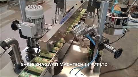 Automatic Carton Corner Side Labeling Machine