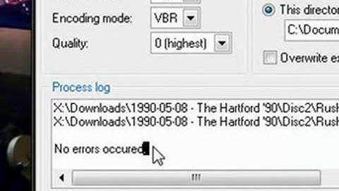 Convert .flac and .shn files to .mp3 or .wav