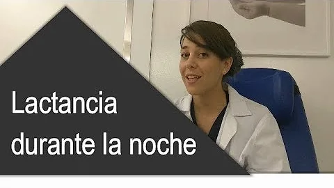 ¿Se puede dar leche al niño por la noche?