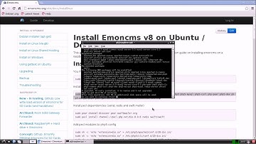 Install Emoncms V8 on Raspbian (Raspberry pi) Part 1.: PDAControl