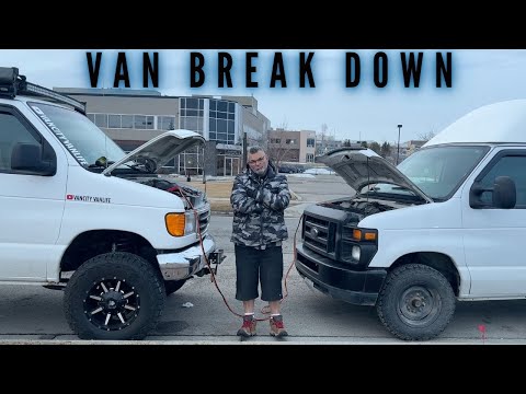 VAN WILL NOT START & LOCKS ARE FROZEN  | CANADA WINTER VAN LIFE