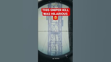 THIS SNIPER KILL WAS HILARIOUS 🤯 #callofduty #shorts #gaming #warzone #cod