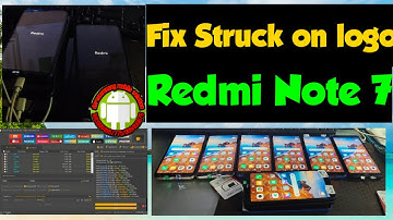 Redmi Note 7 flash fix struck on logo, boot loop, hang on logo