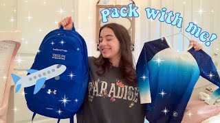 prep + pack with me for a gymnastics competition