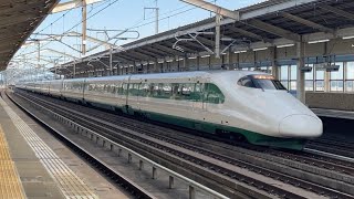 E2系J66編成＋E3系山形新幹線　郡山駅通過