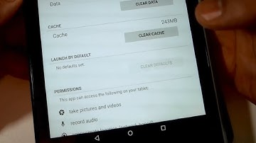 How To Clear Default Apps on Google Nexus 7
