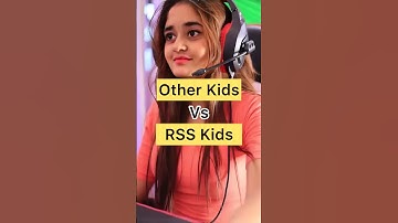 Other kids vs RSS kids😍| Rashtriya Swayam Sevak Sangh #rss #mohanbhagwat #modi #bjp #india #shorts