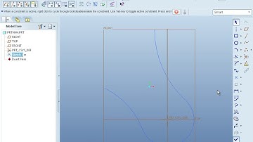 Pro e Crane Hook Tutorial 1 ( Zug KE