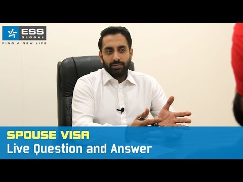 Spouse Visa - Live Question and Answer