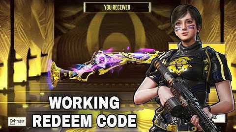 CODM REDEEM CODE | GET PERMANENT SKIN IN COD Mobile!