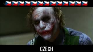 BATMAN X JOKER "I Don't wanna kill you" in DIFFERENT LANGUAGES