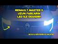 RENAULT MASTER 5 UZUN FAR DEĞİŞİMİ | LED İLE DEĞİŞİMİNİ YAPTIK | GECE GÜNDÜZ OLDU