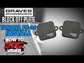 How to Install Graves Yamaha FZ-09 Smog Block Off Plates by Sportbiketrackgear.com