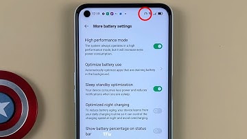 How to enable/disable High Performance Battery Mode on OPPO A52 Android 11