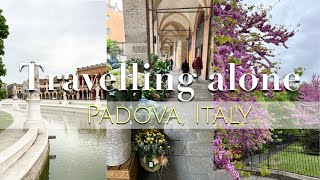 Travelling alone ✈️ | Italy Padova vlog | What to see in Padua, Veneto | Food 🍕 - Living alone
