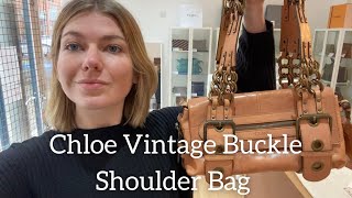 Chloe Vintage Buckle Shoulder Bag Review - YouTube
