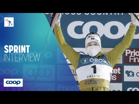 Jonna Sundling (SWE) | Quotes | Women's Sprint C | Falun | FIS Cross Country