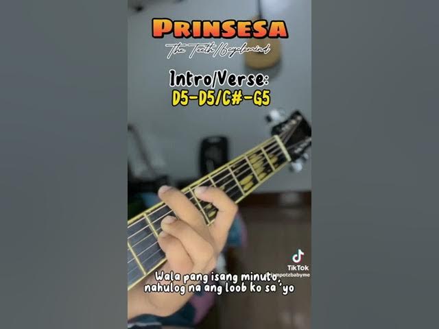 Prinsesa (The Teeth) Guitar tutorial