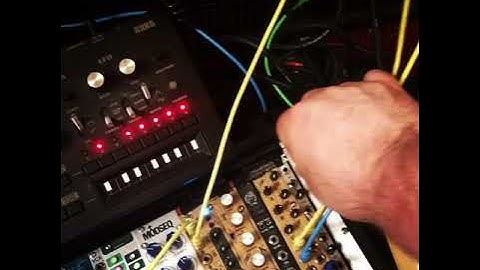 Monotribe Microbrute and Modular mixup