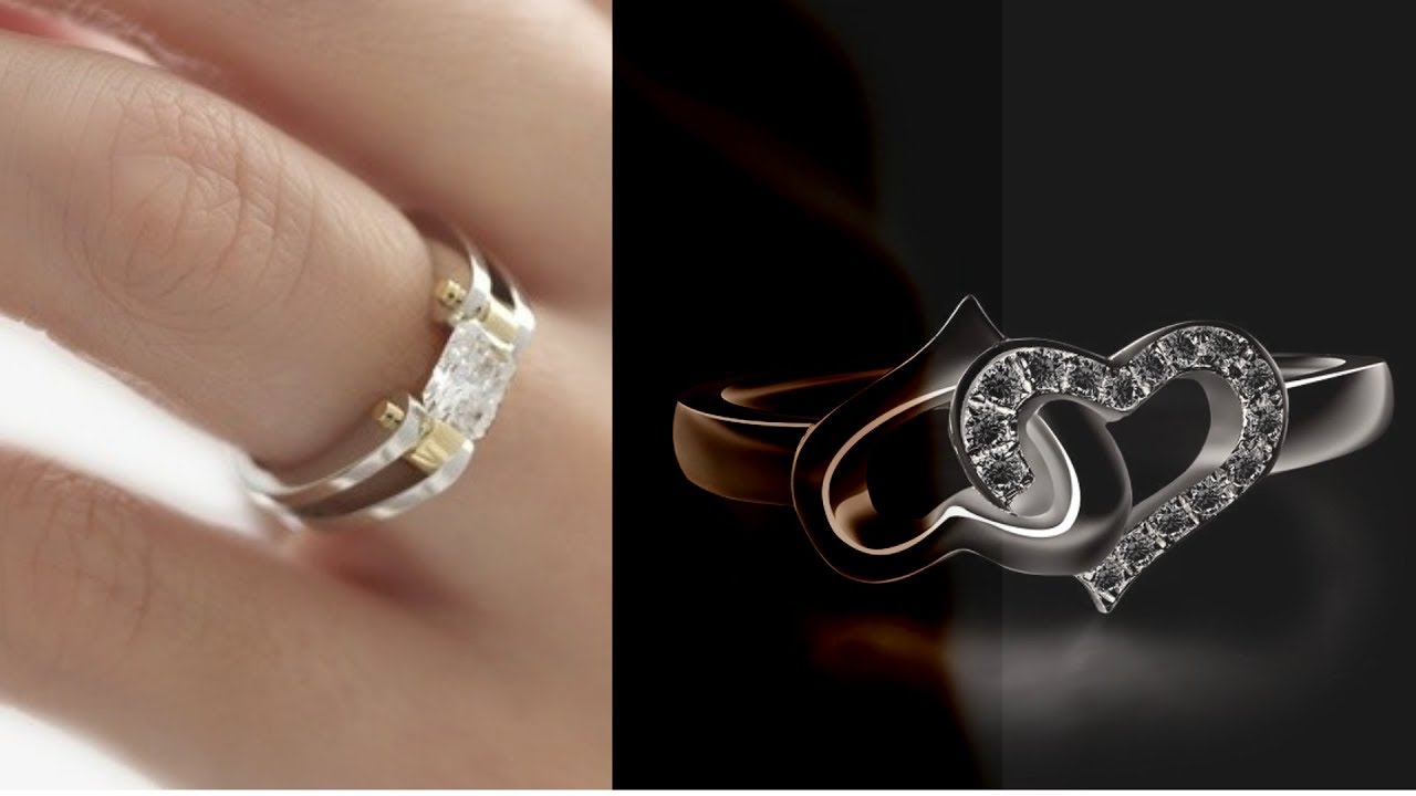 Designer Platinum Ring for Women JL PT LC875