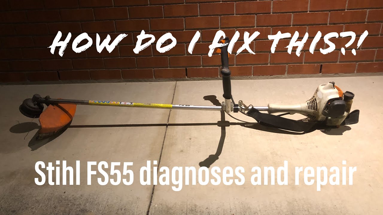 Штиль fs 55 глохнет при нажатии. Штиль fs 55 глохнет при нажатии