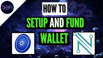Setting up a Cardano Wallet and Funding