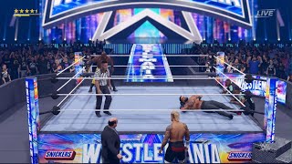 WWE 2K24 - Bobby Lashley vs. Roman Reigns: WrestleMania 38