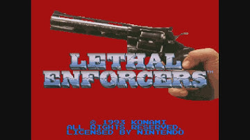 20 Mins Of...Lethal Enforcers Intro (US/SNES)