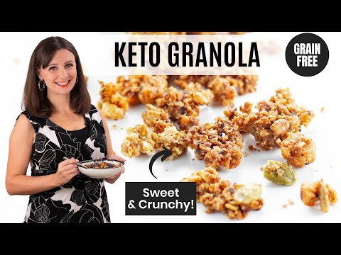 KETO GRANOLA RECIPE: Sweet, Crunchy, & 2g Net Carbs!