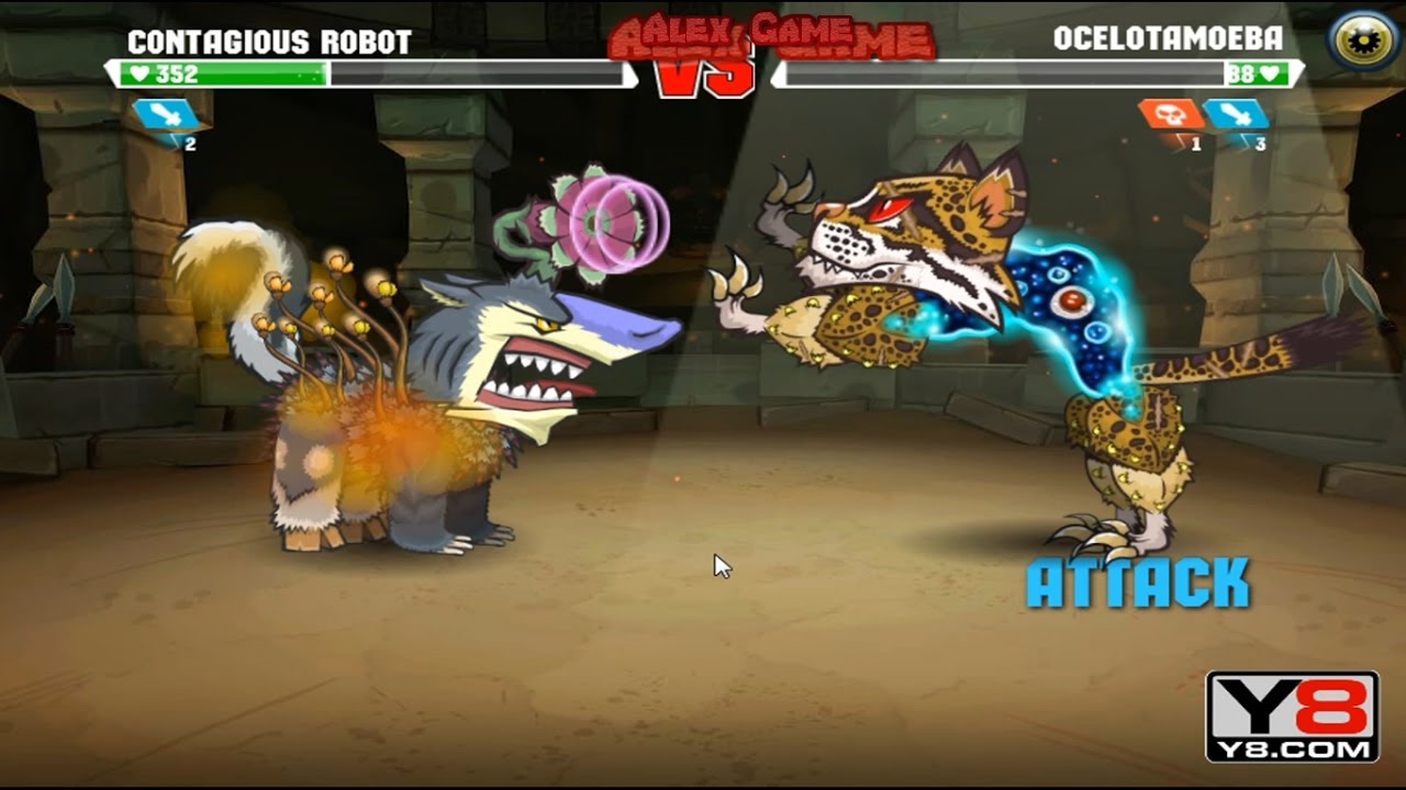 Mutant Fighting Cup 2 South America Cup 12 Contagious Robot Vs Ocelotamoeba Dog Part 72 Mutant South America Americas Cup