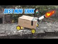 💥 घर पर Mini Tank कैसे बनाए🤯 || How to make RC Mini tank #scienceproject 