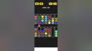 Ball sort puzzle level 727 #ballsortpuzzle